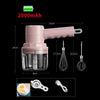 Portable Kitchen Mixer Set - Hand Mixer, Food Processor, and More