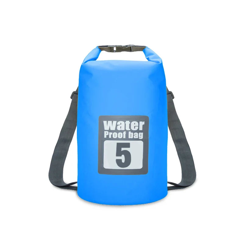 PVC Waterproof Dry Bag for Outdoor Activities (Various Sizes)
