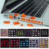 Universal USB Dust Plug for Laptop Anti-dust Protection - 16pcs Orange