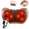Massage Pillow - 3 Speeds Head, Neck, Back & Shoulder Massager