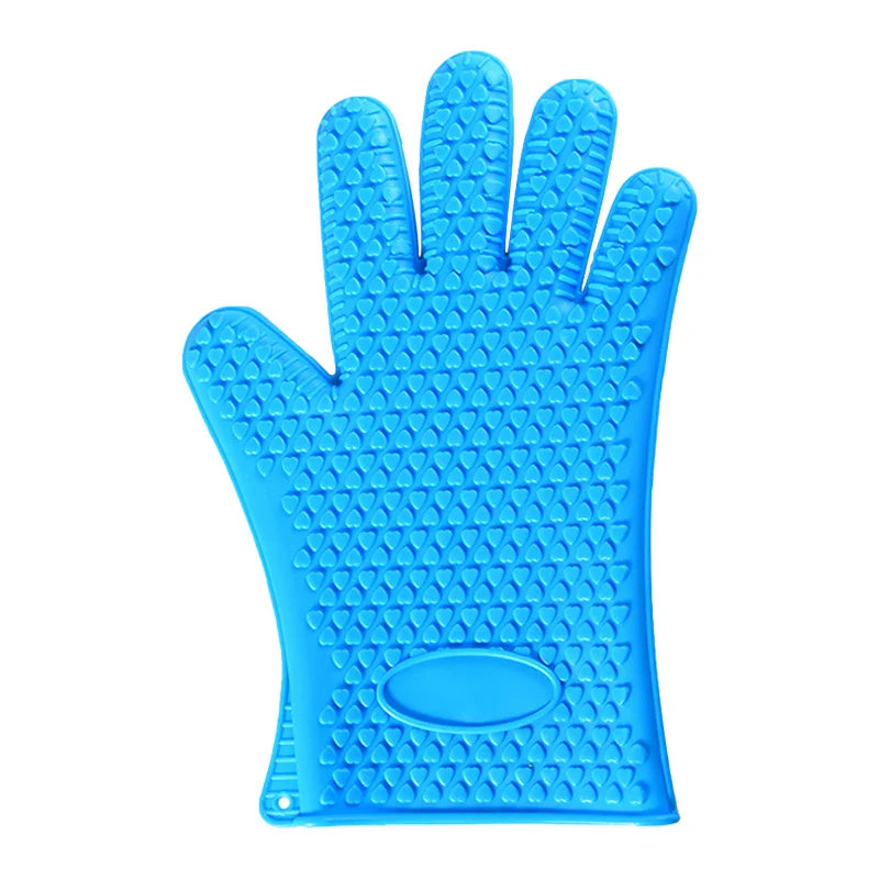 HeatShield Pro: 230°C Heat Resistant Silicone Oven and BBQ Gloves