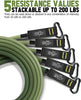 5-Tube Resistance Band Set with Accessories for Full-Body Workout