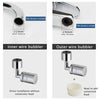 720° Rotatable Brass Faucet Sprayer Head with Splash Filter