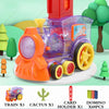Automatic Domino Train Set - Educational Toy for Kids