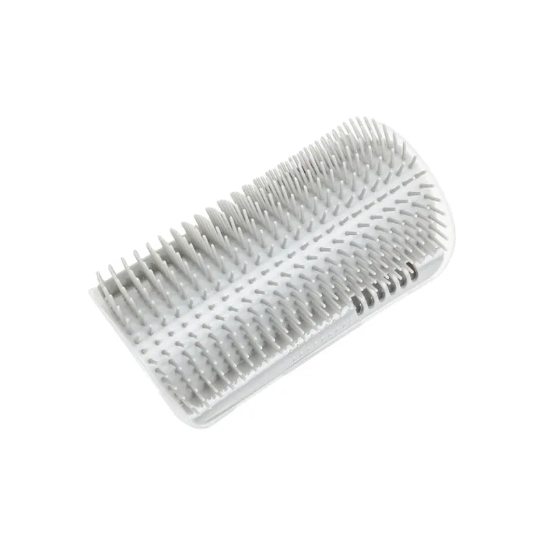 Pet Grooming Combo: Cat Scratcher Massager and Hair Removal Brush