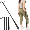 Multifunctional Clothing and Shoe Dressing Aid - with Shoe Horn - Blue And White