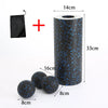 Yoga Column and Massage Ball Set for Pilates and Stretching