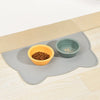 High-Lip Silicone Pet Food Mat for Cat and Dog Bowls