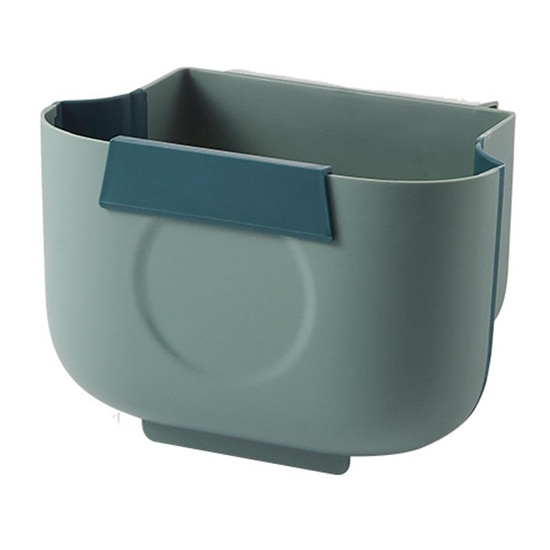Collapsible Hanging Trash Bin - 6/10/13L for Kitchen and Office
