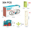 Automatic Domino Train Set - Educational Toy for Kids