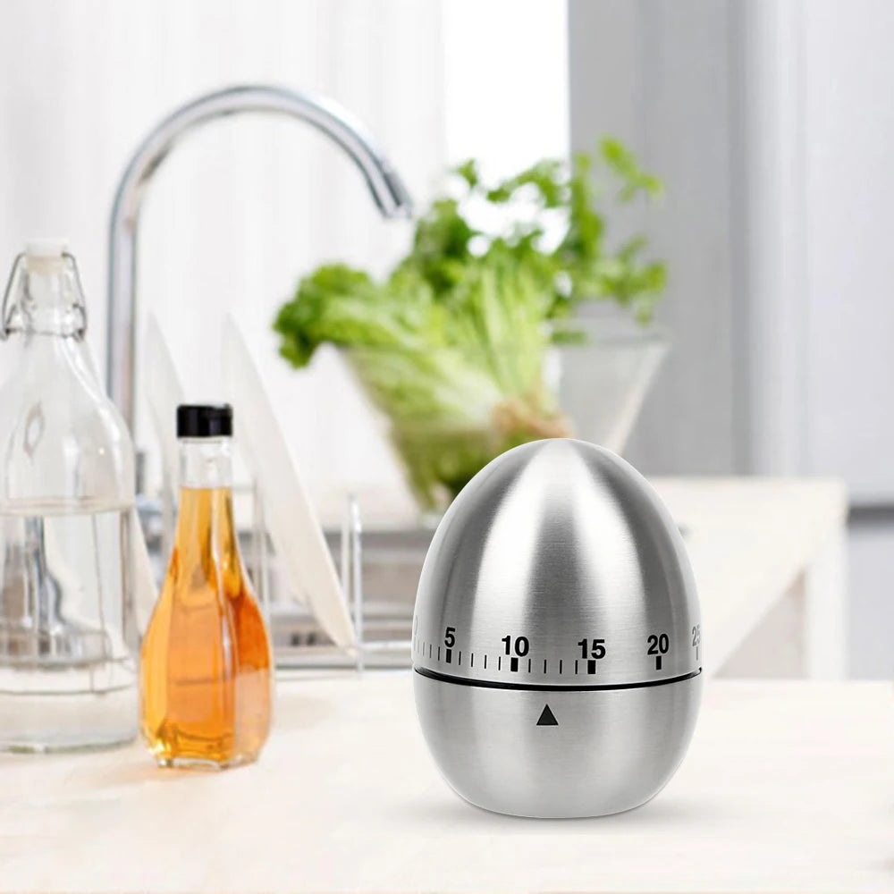 Stainless Steel Kitchen Timer for Eggs and More