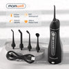Mornwell Portable Oral Irrigator With FREE Travel Bag - Black