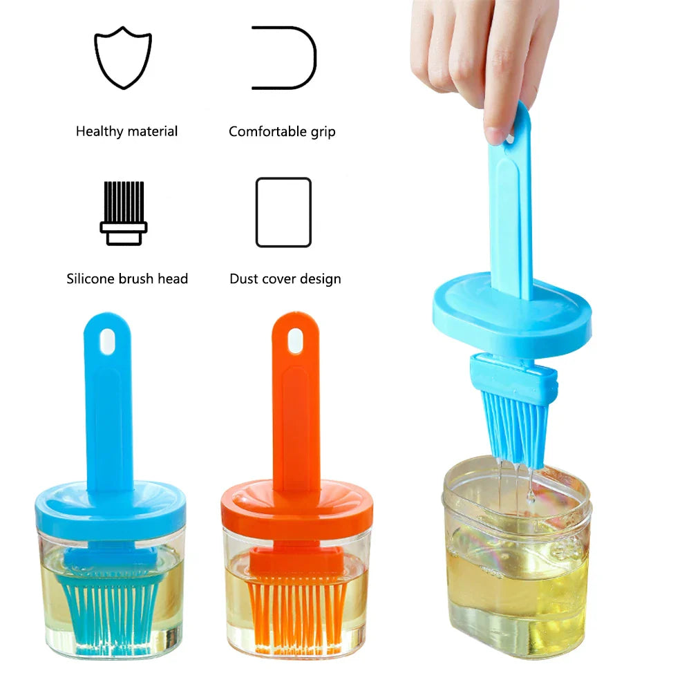 Temperature-Resistant Silicone Oil Brush for Cooking and BBQ