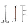 Stretchable Aluminum Alloy Cane with Light for the Elderly