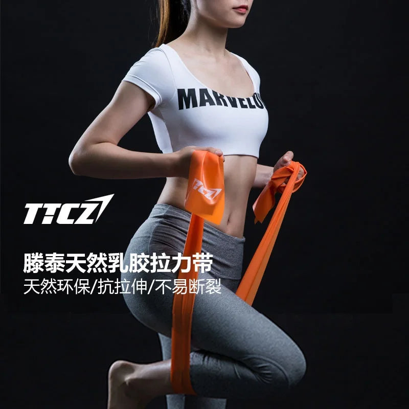Portable 150cm Elastic Resistance Band for Fitness Training