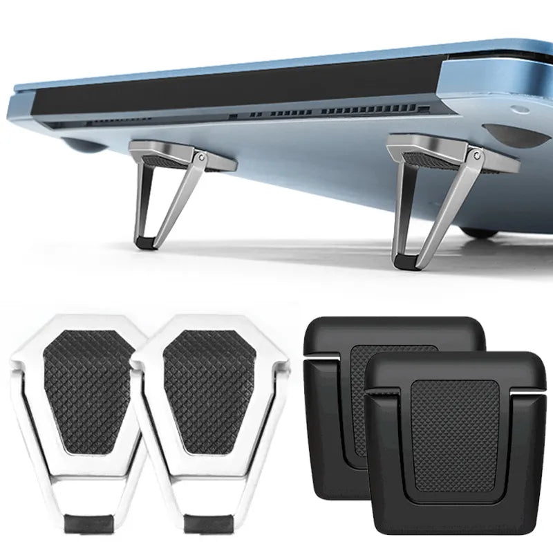 Metal Foldable Laptop Stand with Non-slip Base