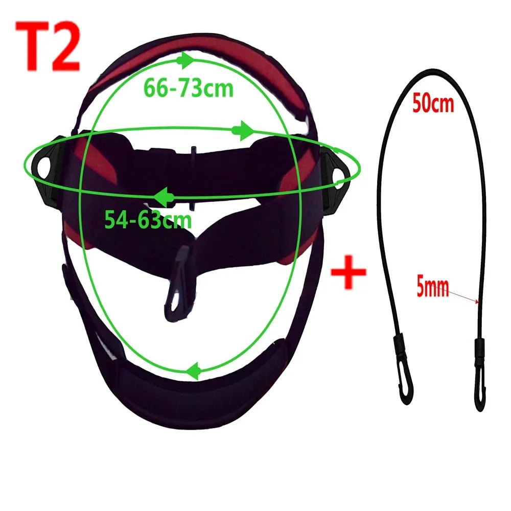 Adjustable Neck and Wrist Straps for Weightlifting