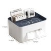 Multifunctional Desk Organizer - Tissue Box and Remote Control Holder