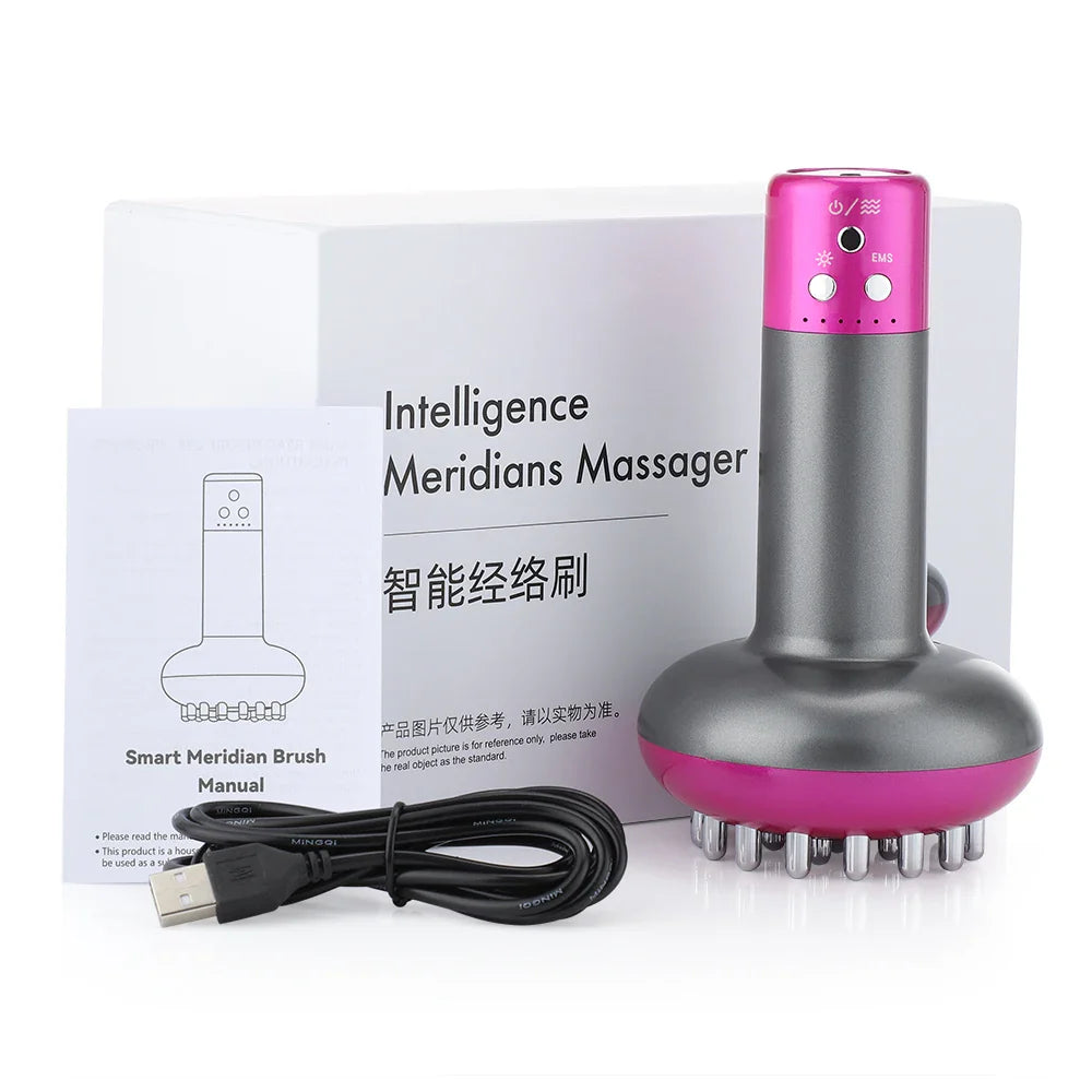 Electric Meridian Brush for Anti-Cellulite Body Slimming
