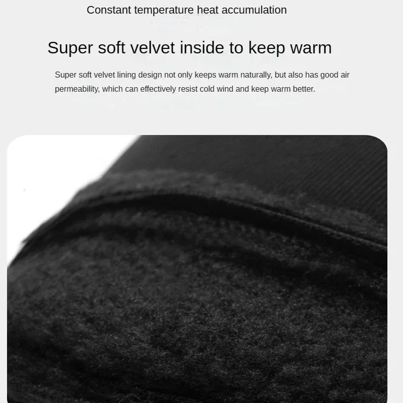 Waterproof Winter Fishing Gloves with 2-Finger Flip for Men and Women