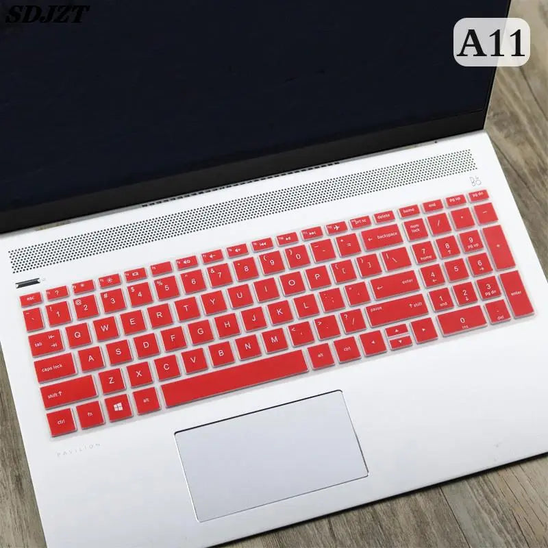 Silicone Keyboard Cover Protector for 15.6" HP Pavilion Laptops