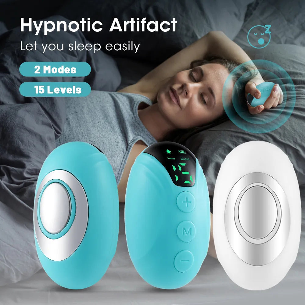 Handheld Sleep Aid Device for Insomnia Relief and Anxiety Therapy - Ivory