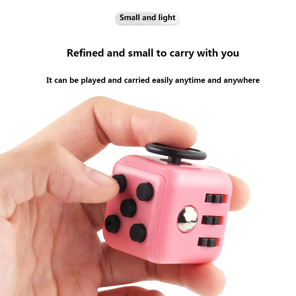 6-Sided Playable Decompression Finger Tip Dice Magic Cube