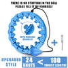 Adjustable Weighted Slimming Hoop for Abdominal Exercise at Home