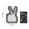 Car Finger Light Set with Remote Control - Funny Window Sign
