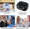 Inflatable Shampoo Basin for Bedridden, Disabled, and Injured Individuals