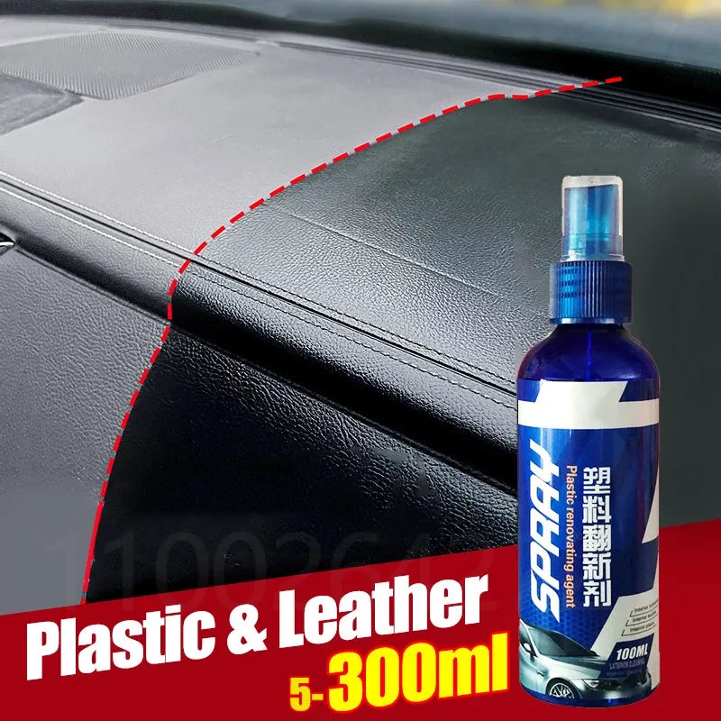 Car Plastic Restorer for Glossy Auto Detailing and Coating Renewal - 5ML