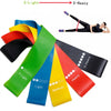 5-Piece Yoga Resistance Rubber Bands Set - 5pcs Green