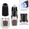 Load image into Gallery viewer, Electric Gravity Salt and Pepper Grinder Set with Blue Light and Stand