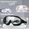 Professional HD Anti-Fog Swimming Goggles with Earplugs