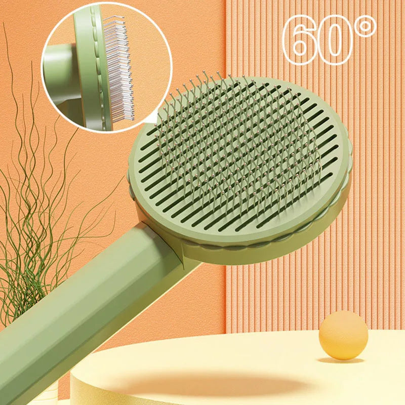 Cat Grooming Brush for Hair Removal