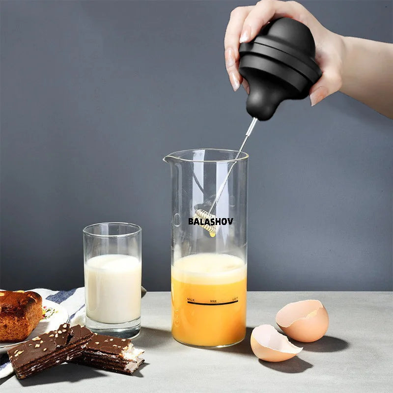 Electric Milk Frother and Foam Maker Jug Cup