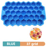 Large Silicone Ice Cube Tray with Multiple Grids