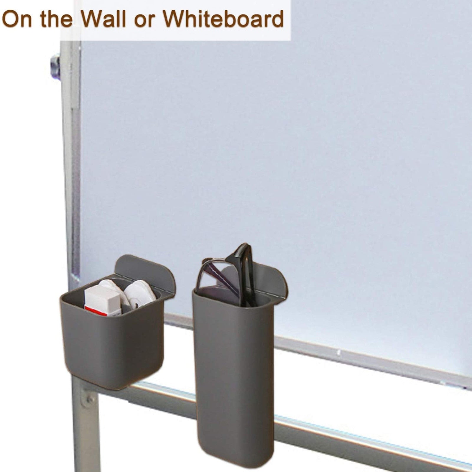 Creative PC Screen Pen Holder - Desktop Storage for Pens and Pencils