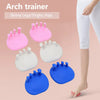 Arch Foot Trainer for Leg and Toe Fitness - White