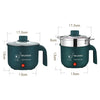 Mini Electric Cooker Pot - Non-Stick, Single/Double Layer, Multifunction