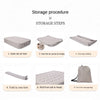 Inflatable Mattress with Built-in Electric Pump for Camping