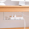 Plastic Desk Cable Organizer and Storage Rack