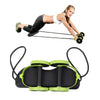 Multifunctional Abdominal Wheel Exercise Set with Resistance Band and Knee Mat