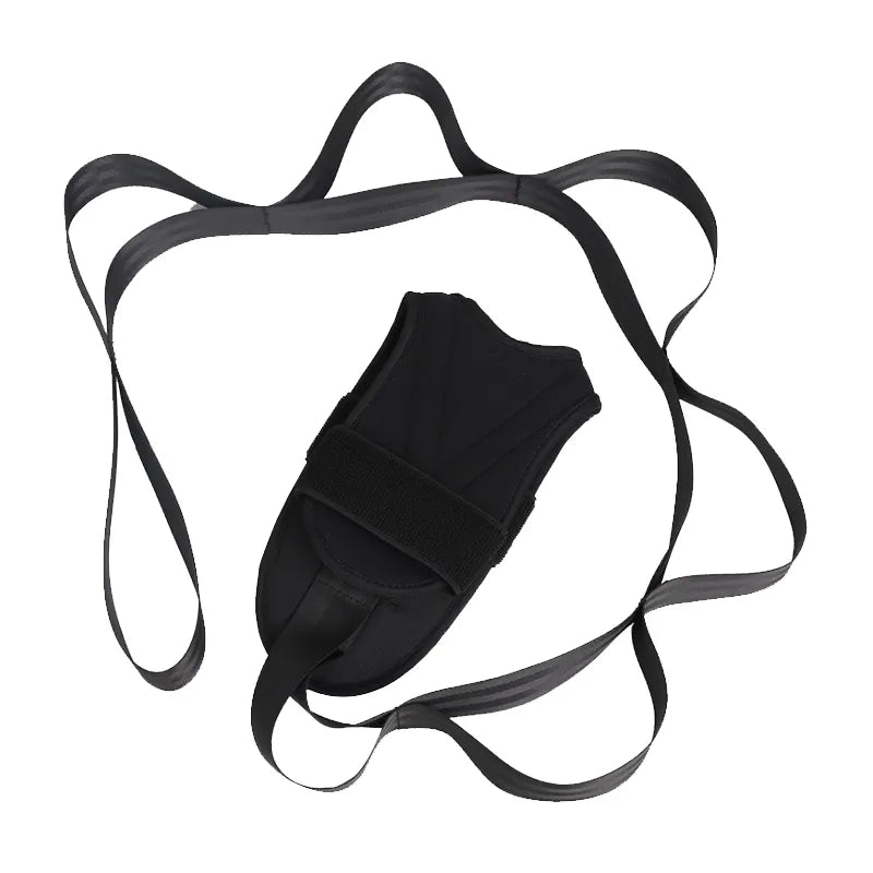 KOMZER Yoga and Gymnastics Stretch Strap with Loops for Leg and Foot Stretching