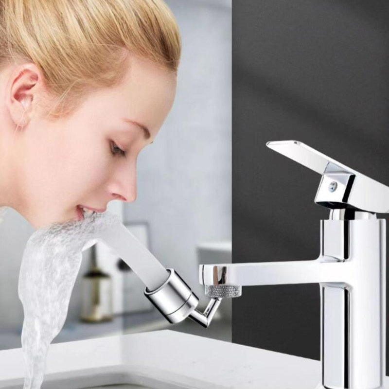 720° Rotatable Brass Faucet Sprayer Head with Splash Filter