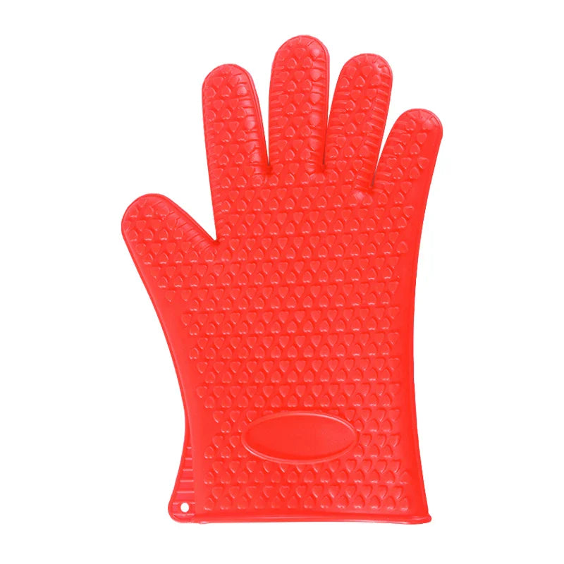 HeatShield Pro: 230°C Heat Resistant Silicone Oven and BBQ Gloves