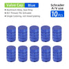 Aluminum Alloy Schrader Valve Dust Cover for Vehicles and Bikes