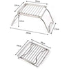 Load image into Gallery viewer, Portable Stainless Steel Camping Rack