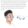 Anti-Sickness Glasses for Carsickness Relief - Lightweight and Foldable