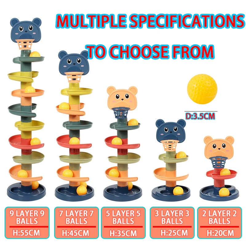 Baby Ball Pile Tower Educational Toy